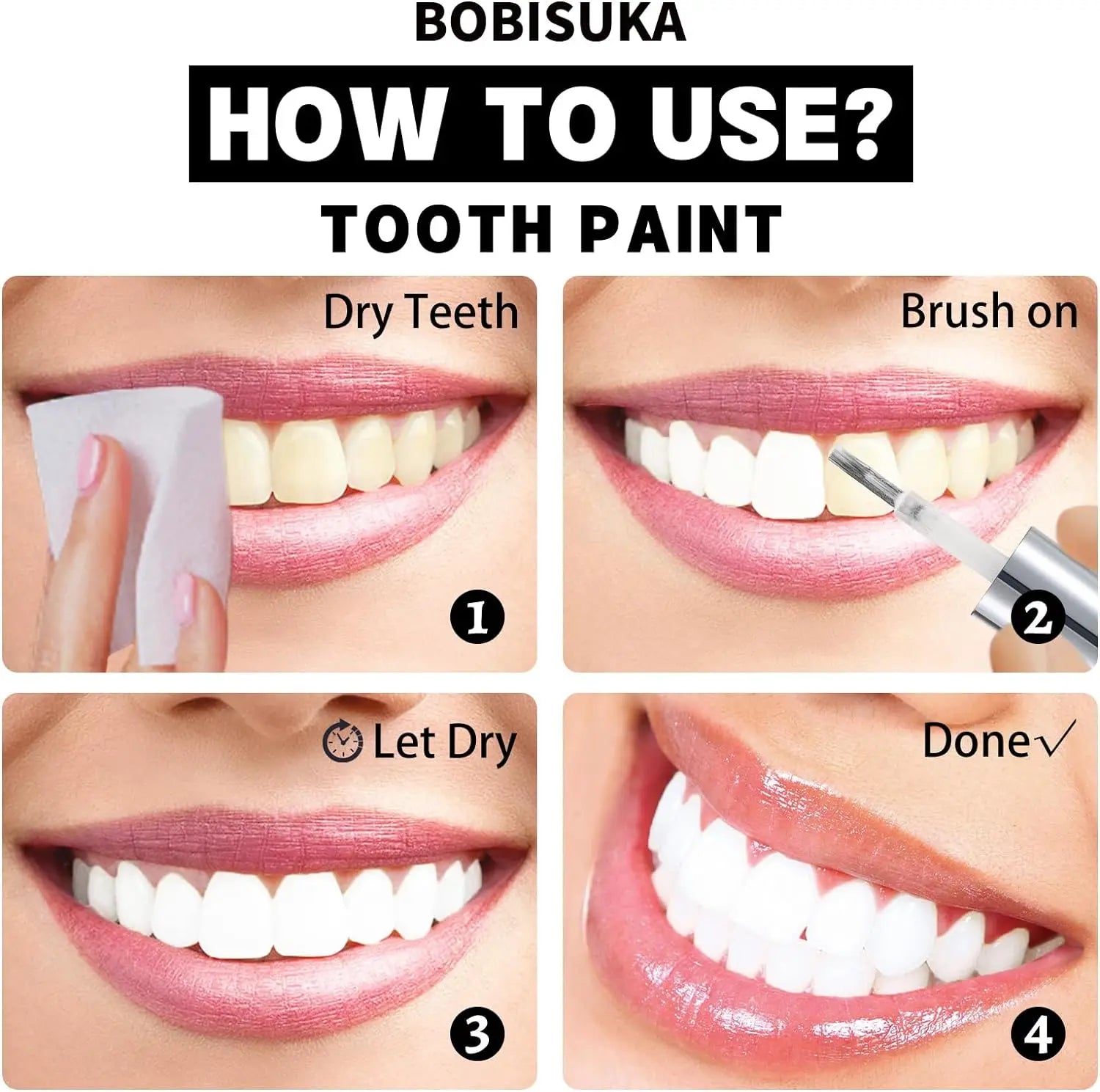 Depvision Tooth Paint Makeup Colorful Non Toxic for Halloween Party Cosplay Cosmetics Pigment.