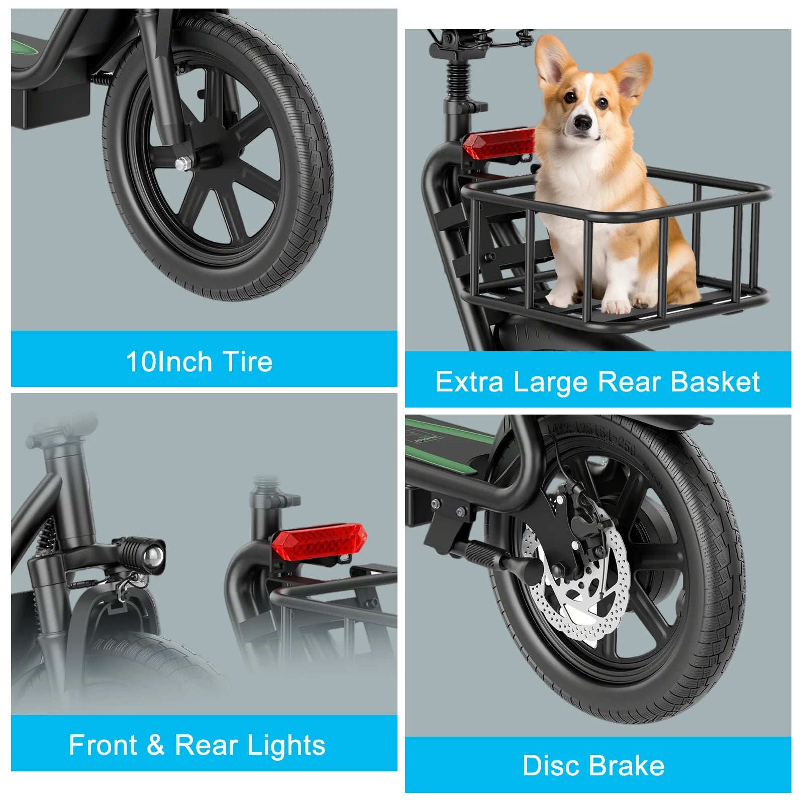 2025 New ATSANT ES2/ES2 PLUS Electric Scooter with Seat 500W 35KM/H 54.6V10.4/22.5Ah 45/100KM 14Inch Tyres With Smart APP EBlike.