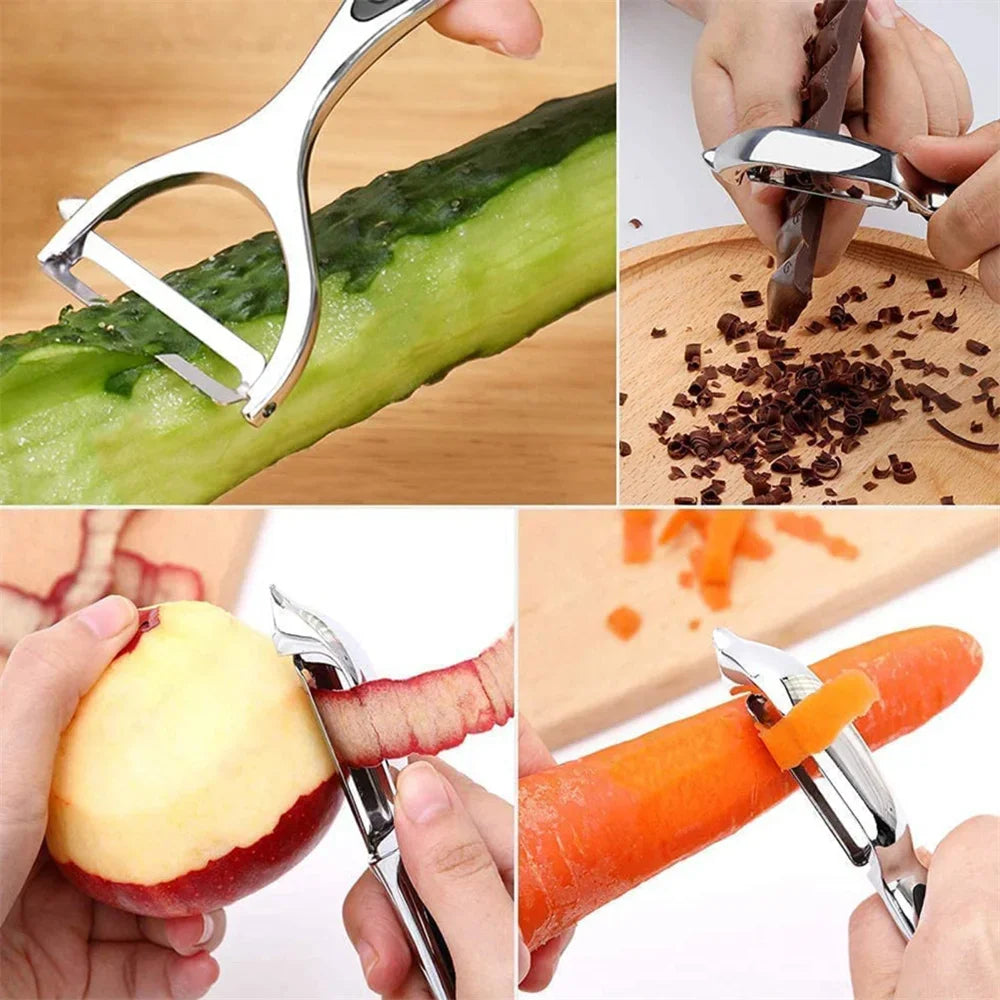 Grater for Vegetables Vegetable and Fruit Peeling Knife Kitchen Gadgets Multifunction Stainless Steel Peeler Tools Household Use.