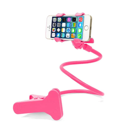 70cm 360 Clip Mobile Phone Holder Stand Portable Flexible Lazy Bed Desktop Bracket Smartphones Desk Bed Mount Stand Base Support.