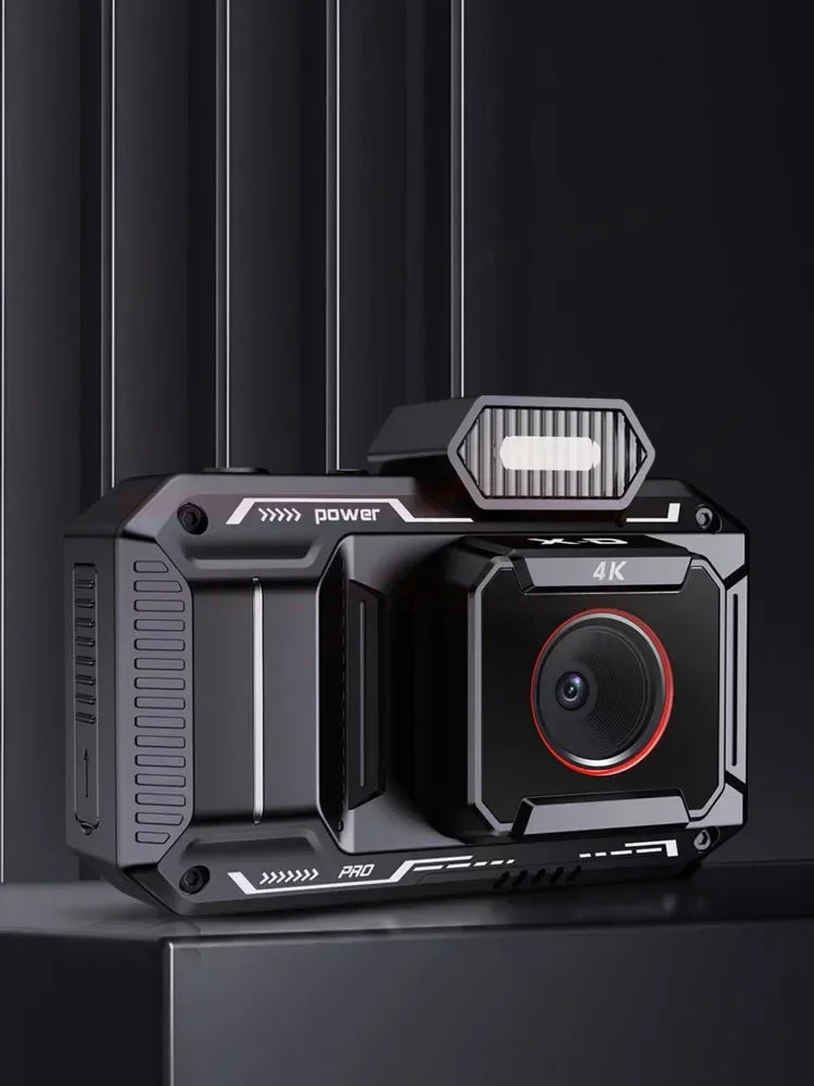 48M HD Digital Cameras 2.8 Inch IPS Screen Instant Photo Camera 18X Zoom Dual Lens Portable Child Camera Photographic Camcorder