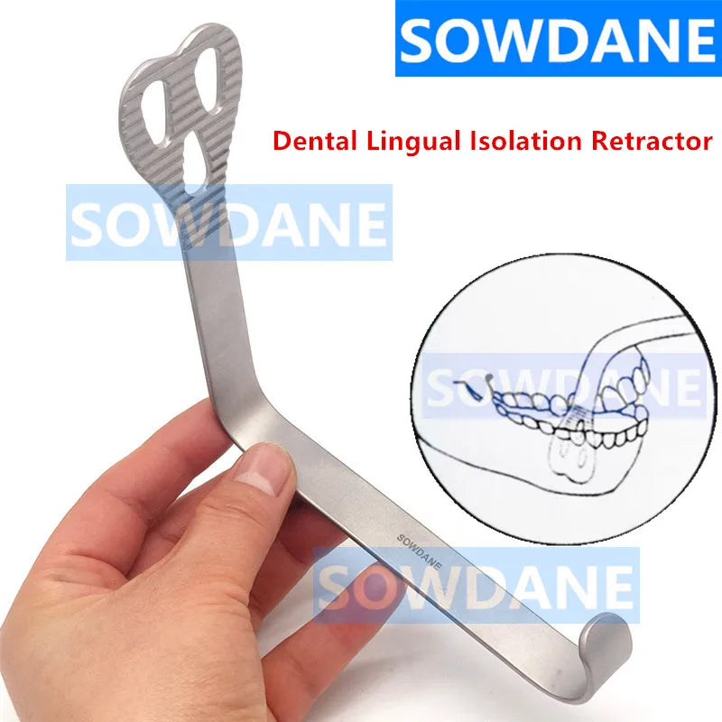 1 piece Dental Implant Lip & Cheek Retractor Orthodontic Surgical Mouth Opener Instrument Autoclavable Stainless Steel