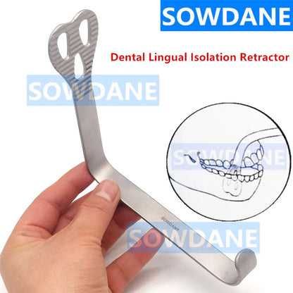 1 piece Dental Implant Lip & Cheek Retractor Orthodontic Surgical Mouth Opener Instrument Autoclavable Stainless Steel