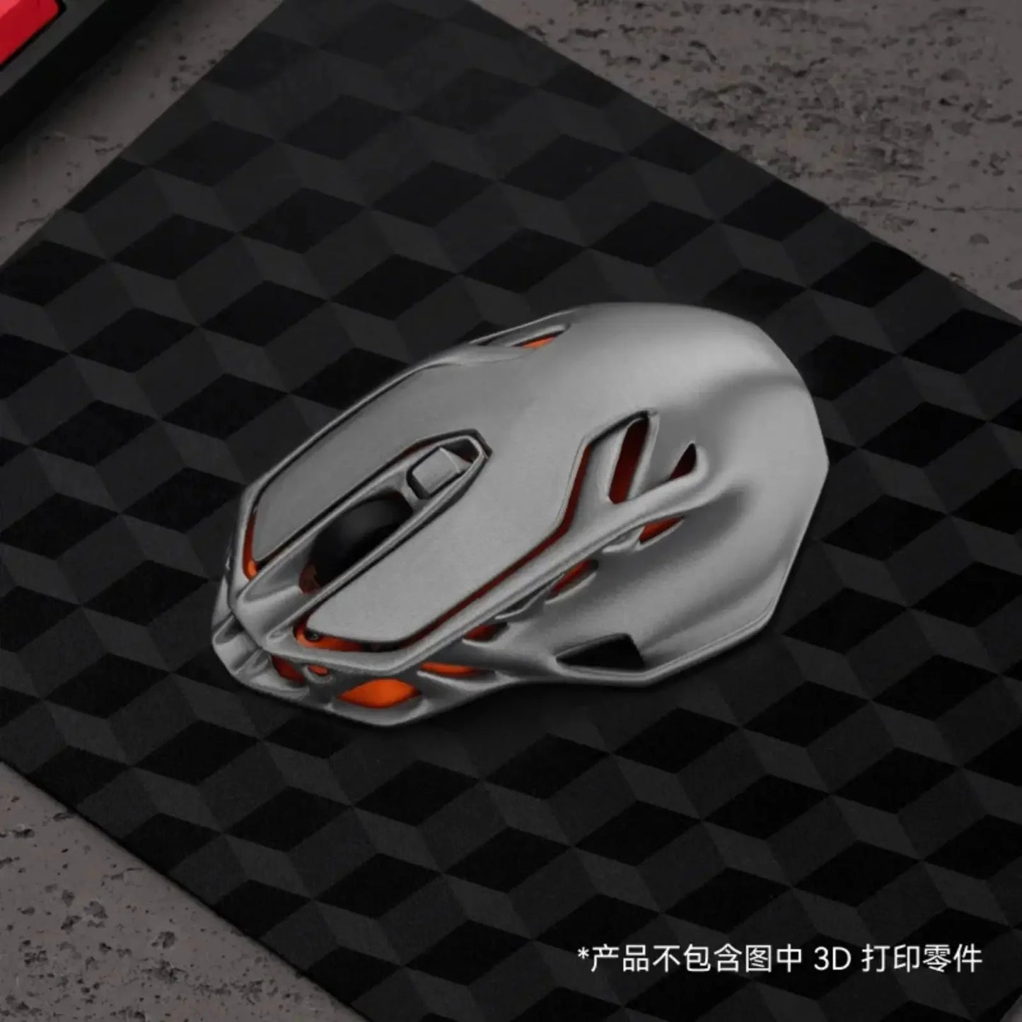 For Bambu Lab 3D printing DIY Creative Model Computer A1 Mini Wireless Mouse charger LED Light  Boat Gifts 3D Printer Parts.