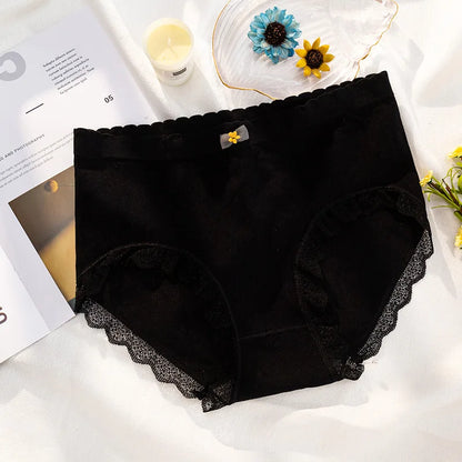 4Pcs Plus Size Underwear Women's Panties High Waist Sexy Panties Seamless Briefs Female Girls Lingerie Graphene Pantys Ladies.