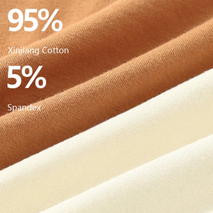 4 Stück Herren-Unterwäsche, Baumwolle, Boxershorts, atmungsaktive Unterhose, sexy Sport-Komfort, männliche Boxershorts, Größe L-4XL