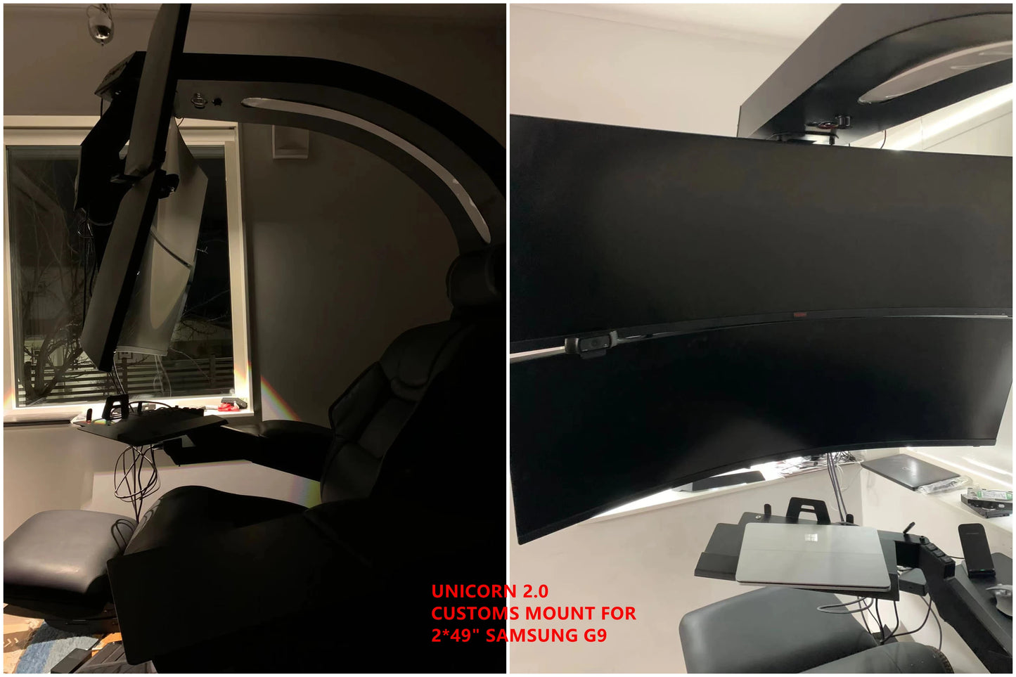 Manticore Zero Gravity Liegestuhl aus echtem Leder, Cockpit-Option, Memory-Schaum mit Massageunterstützung, mehrere Monitore