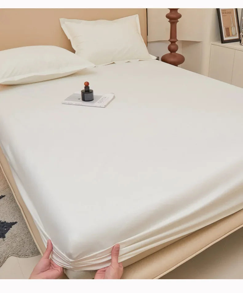 Waterproof bedsheet, bedspread, single piece urine proof and breathable mattress, dustproof cover, mat without pillowcase.