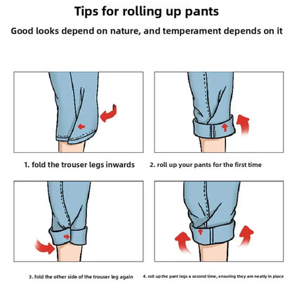 High Waist Straight Leg Jeans Women's Fashionable Denim Wide Leg Pants Slimming Narrow Version Floor-Length Autumn New Arrival.