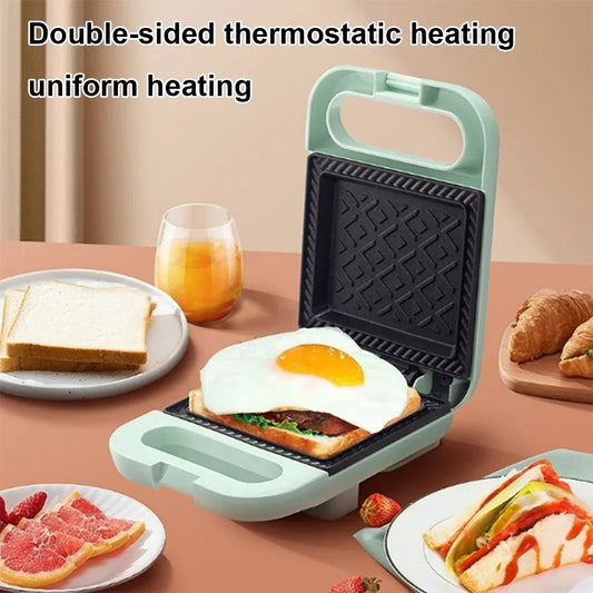 Multifunction Sandwich Maker Fast Heating Toaster Home Breakfast Making Machine Kitchen Electric Baking Pan Roast Meat Omelette.