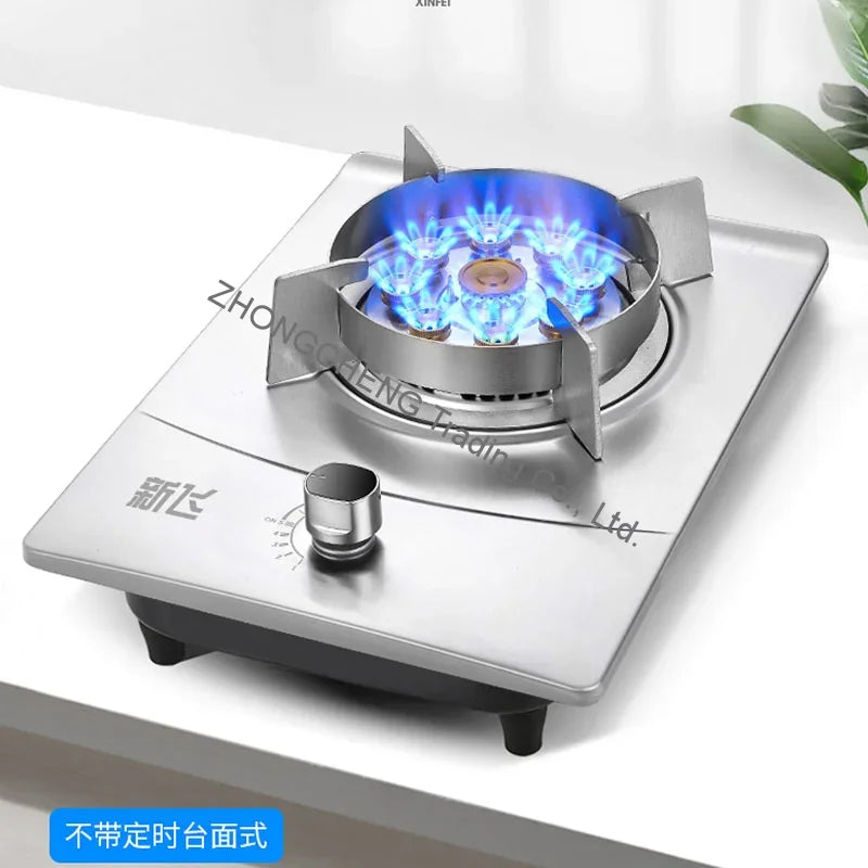 7kw Gas Cooktop Single Stove Household Liquefaction Gas Stove Single Coal Desktop Embedded Single Gas Stove 4.5 KW/5.2kw/.