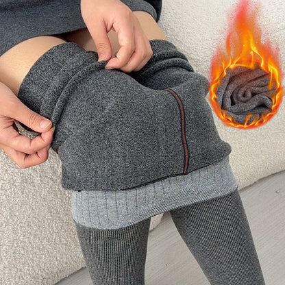 Korean Gray High Elastic Thicken Leggings for Women Warm Pantyhose Cotton Soft Stockings Tights Harajuku Streetwear Fashion Sock