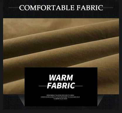 Winter Tactical Jacket Outdoor Men Fleece Sports Running Warm Coat Solid Color Stand Collar Breathable Comfortable Pilot Jacket.