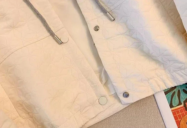 Frühling Herbst Damen Bomberjacken mit Kapuze, kurz, Vintage-Angebot, neu in Outerwears, weibliche Baseball-Fliegermäntel, eleganter Verkauf.