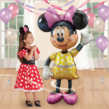 Mickey Minnie Folienballon Mickey Mouse Luftballons Minnie Geburtstag Party Dekor Kinderspielzeug Babyparty Ball Kinder Cartoon Geschenk.