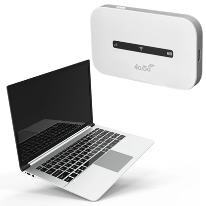 4G LTE Portable WiFi Hotspot Support 8 To 10 Users 150Mbps Wireless Internet Router with SIM Card Slot Pocket Mobile Hotspot.