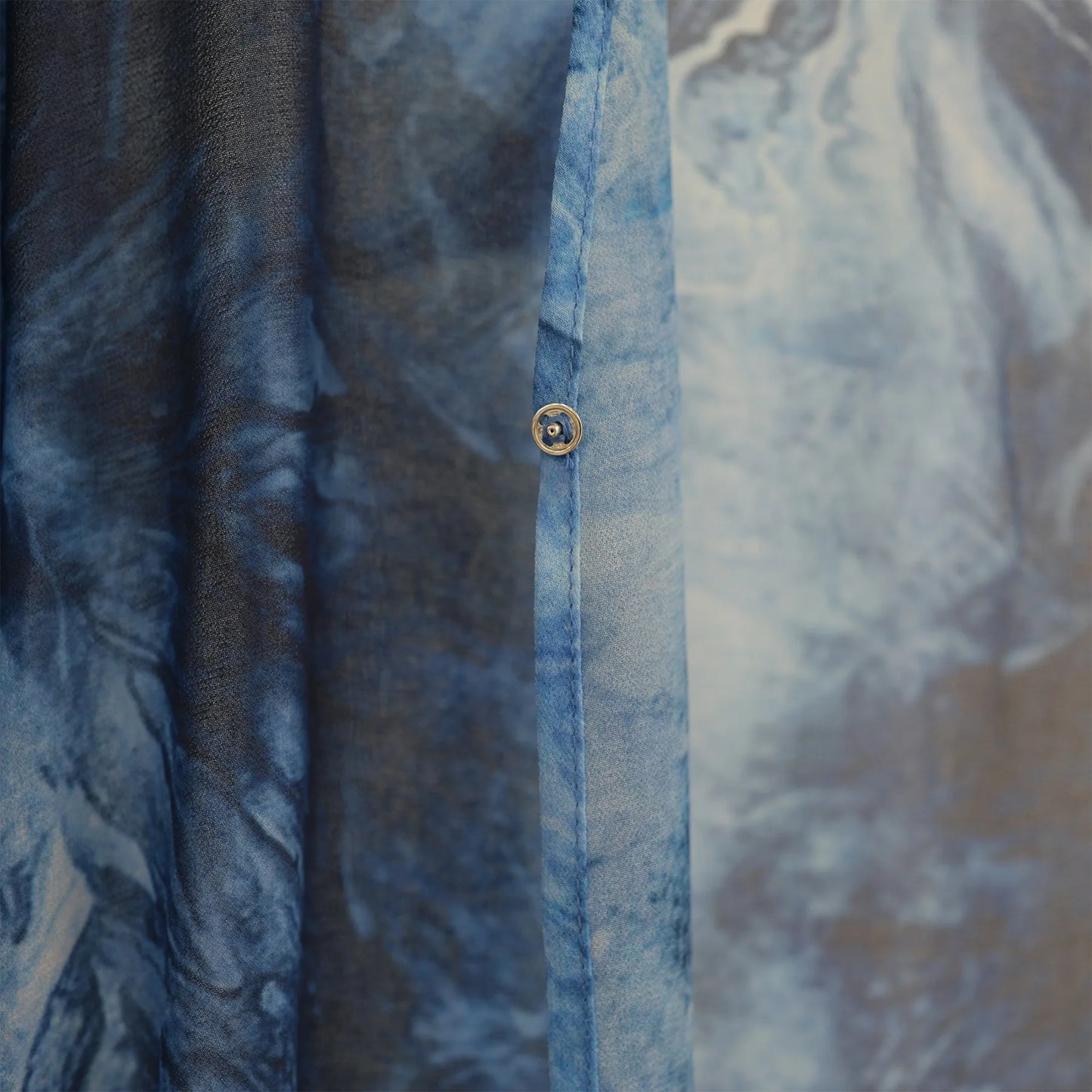 Uni Abaya Dubai 2025 Marble Print Hijab Abaya 2 Piece Set Chiffon Summer Modest Dresses Open Abaya Islamic Clothing