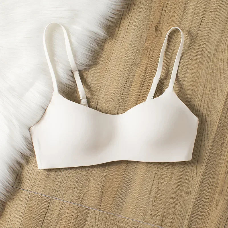 Seamless Bras for Women Small Chest 1/2 Cup Push Up Bra Non-Wire Bra Women Support Underwear Sexy Lingerie Female Intimates