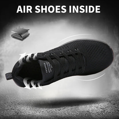 Men Running Shoes Breathable Light Comfortable Men's Casual Shoes Tenis Outdoor Slip On Walking Sneakers.