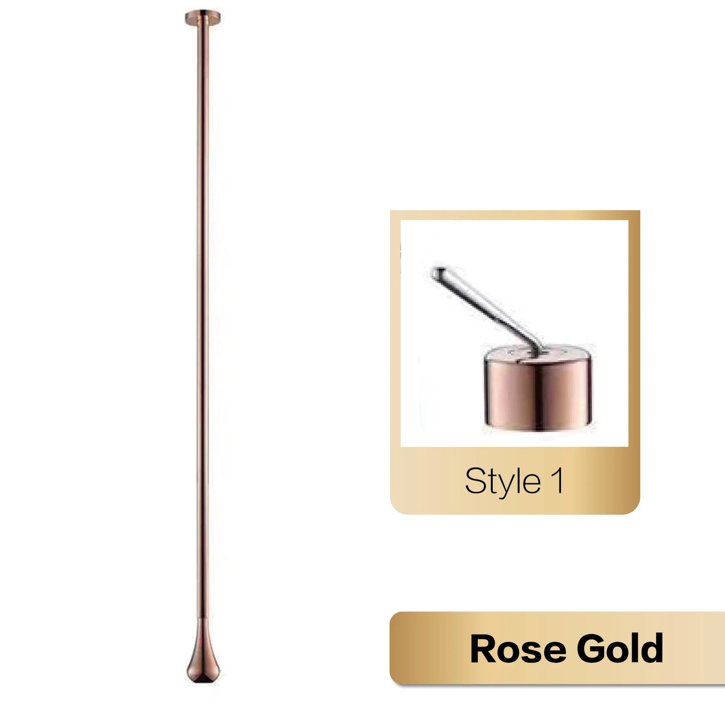 Luxuriöser Badezimmer-Wasserhahn aus gebürstetem Goldmessing im Deckendesign mit doppelter Steuerung von Hot & Cold-Waschtischarmaturen. Einfacher und anpassbarer Wasserhahn