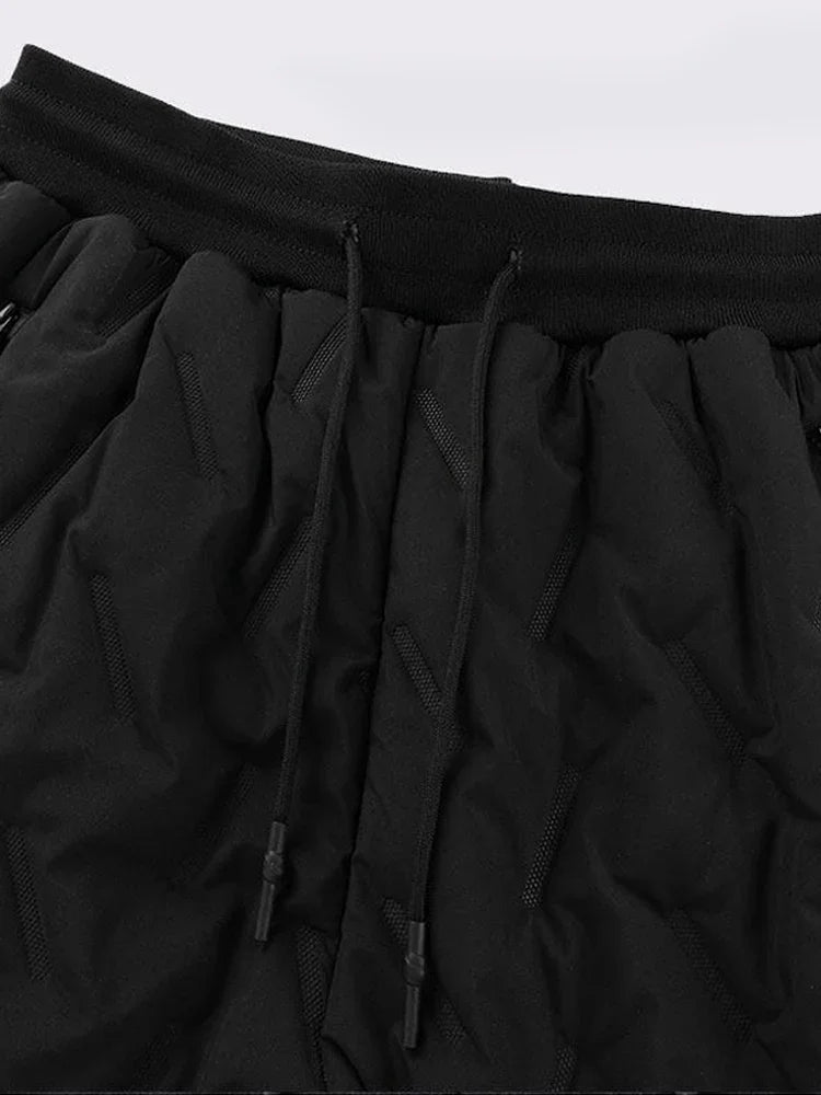 New Lambswool Pants for Men Winter Autumn Casual Proof Thick Fleece  Trousers Fashion Drawstring Plus Size Joggers Sweatpants.