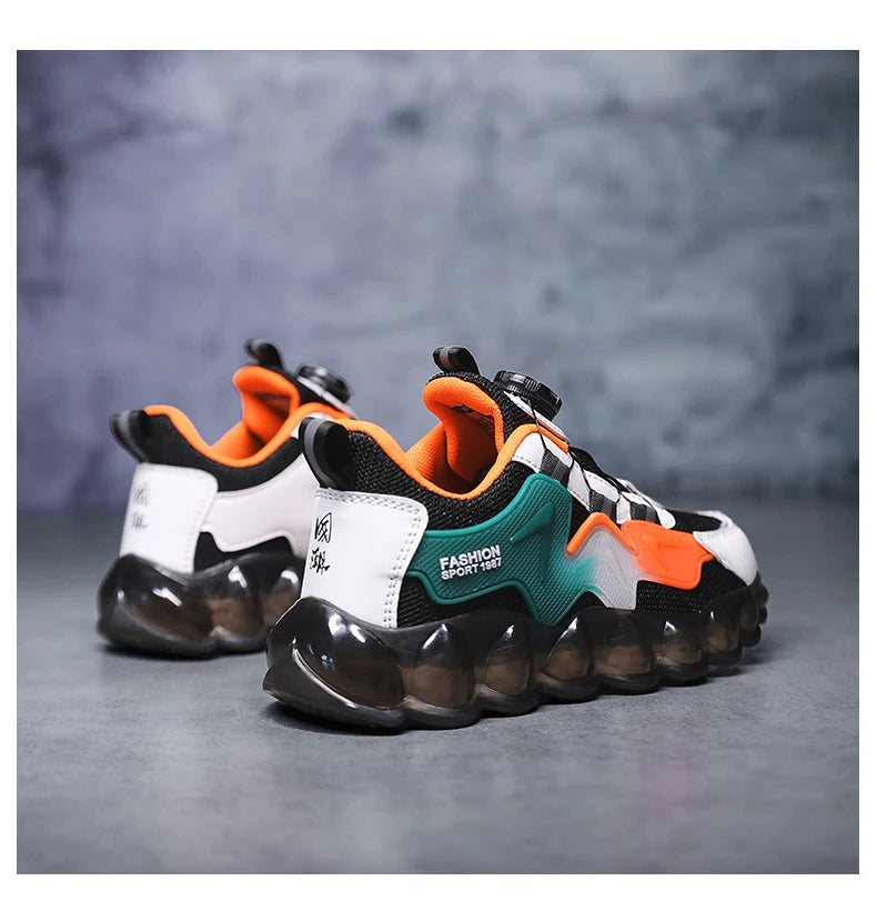 Kids Running Shoes Mesh Breathable Casual Sneakers for Children Lightweight Sport Shoes Boys Girl Non-Slip Pink Outdoor.