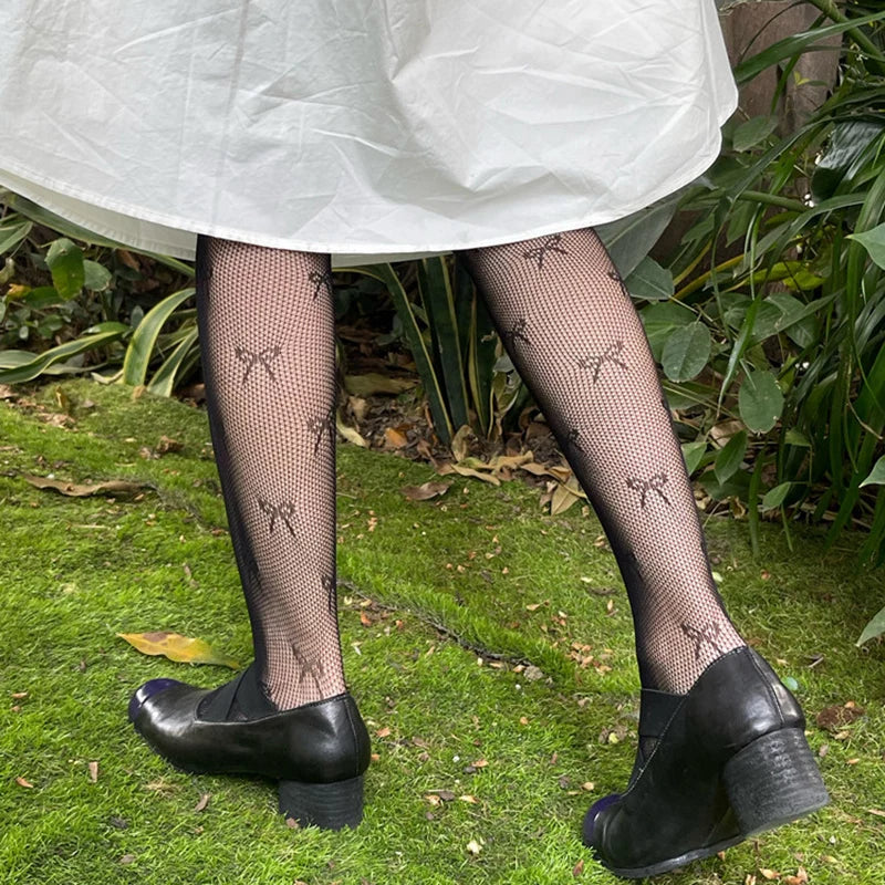 Woman Girls Fashion Gothic Fishnet Stockings Snake Skull Stripeds Socks Mesh Tights Panties Lolita Plus Size Pantyhose Leggings