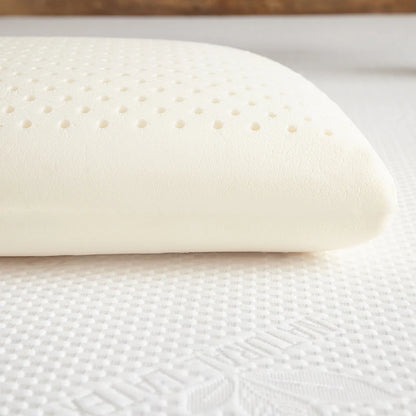 100% Natural Latex Sleeping Bed Pillow Luxury Pillow for Side Back and Stomach Sleepers Orthopedic Pillows Cervical Health Care.