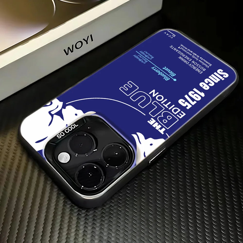 Fashion Red Phone Case For ins B-Bulles Phone Case For iPhone 16e 16 15 14 13 12 11 mini Pro Max X XR XSMAX Plus Anti Back Cover.