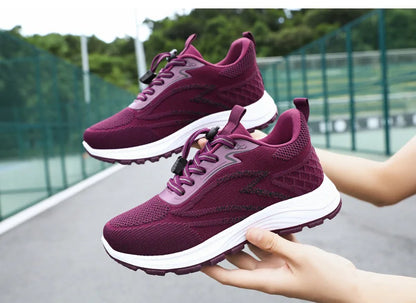 2025 Spring Women's Casual Sports Shoes Breathable and Comfortable Outdoor High Quality Single Shoes Trendy Women's Shoes