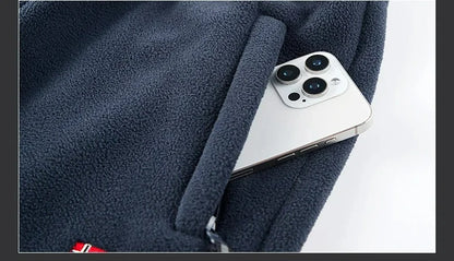 Winter Fleece Ski Pants Men's High Quality Extreme Cold Wool Thick Warm Trousers Women New 2025 Outdoor Camping Work Sweatpants