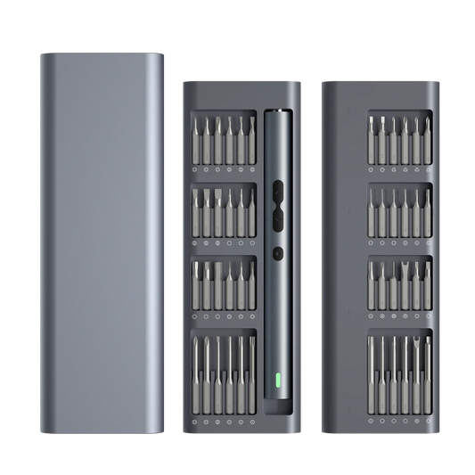 Elektroschrauber-Präzisionssets, 62-in-1-Elektrowerkzeug-Set, wiederaufladbar, kabellos, Mini, kleine magnetische Bits für Xiaomi Cell Mobile