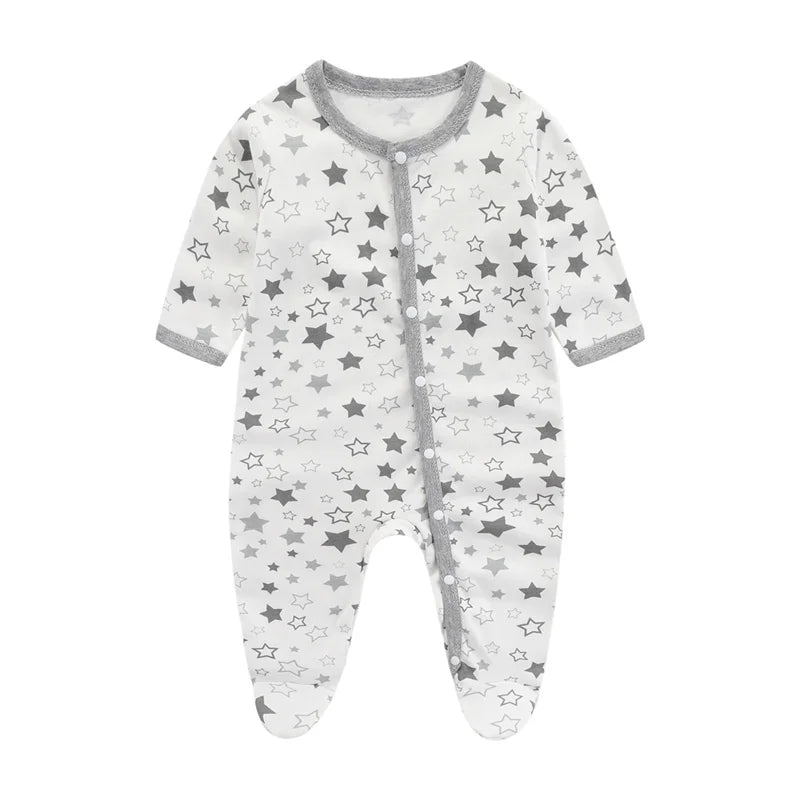 Neugeborenen Mädchen Strampler 2023 Neue Herbst und Winter CottonInfant Kleidung Weiche Baby Onepiece Cartoon Baby Jungen Kleidung 0 bis 9 monate.