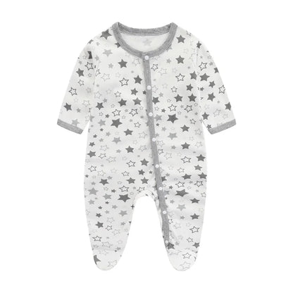 Neugeborenen Mädchen Strampler 2023 Neue Herbst und Winter CottonInfant Kleidung Weiche Baby Onepiece Cartoon Baby Jungen Kleidung 0 bis 9 monate.