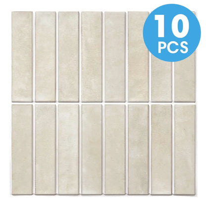 10 PCS Fish Scale Matte Peel-and-Stick Wall Panels, 30 x 30 cm, Waterproof Tiles, Living Room Splashbacks, Wall Decoration