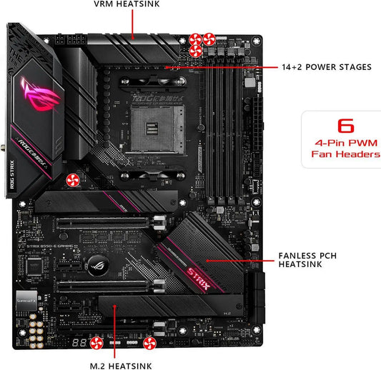 ASUS ROG STRIX B550-E GAMING Motherboard AMD B550 Socket AM4 DDR4 128GB support AMD Ryzen 5600 5700 3900 4500 4300 cpu M.2 SSD.