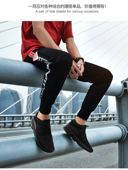 Men Shoes New Loafers Comfortable Fashion Mesh Man Casual Sneakers Couple Shoes Lightweight Non-slip Walking Footwear Size 48