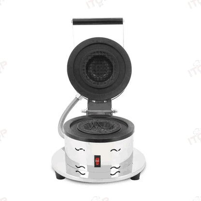 Commercial Burger Ice Cream Bread Maker 10CM Dia. Gelato Press Heating Machine Gelato Panini Press Ice Cream Sandwich Machine.