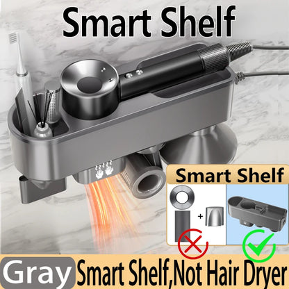 1600W Negative Ionic Hair Dryer For Dyson Hair Dryer Shelf 2 IN 1 Become Hand Dryer Whitout Drilling Hanger Household