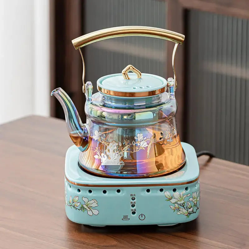 220V High-Temperature Resistant Electric Tea Stove & Tea Kettle Set for Home Use A