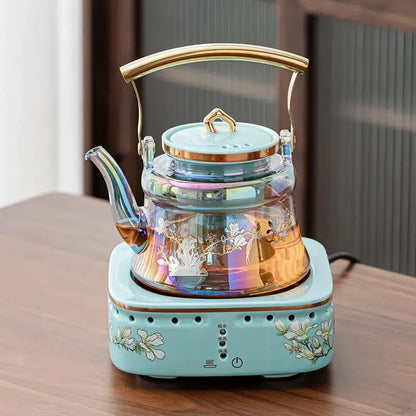 220V High-Temperature Resistant Electric Tea Stove & Tea Kettle Set for Home Use A
