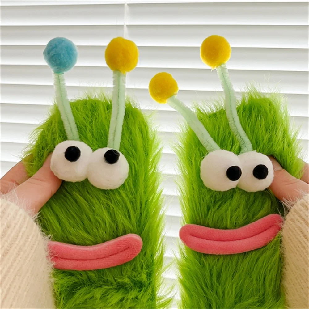 Funny Monster Socks Autumn Winter Coral Fleece Floor Socks Couple Sleep Sock Fuzzy Socks Christmas Stockings.