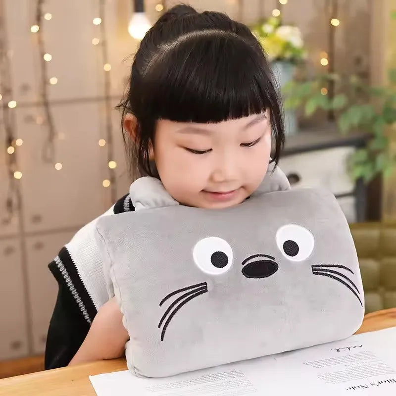kids cute gift winter cartoon hand pillow, hand warmer, weak hero class 1 arm pillow, Children's Gift, suho nap.