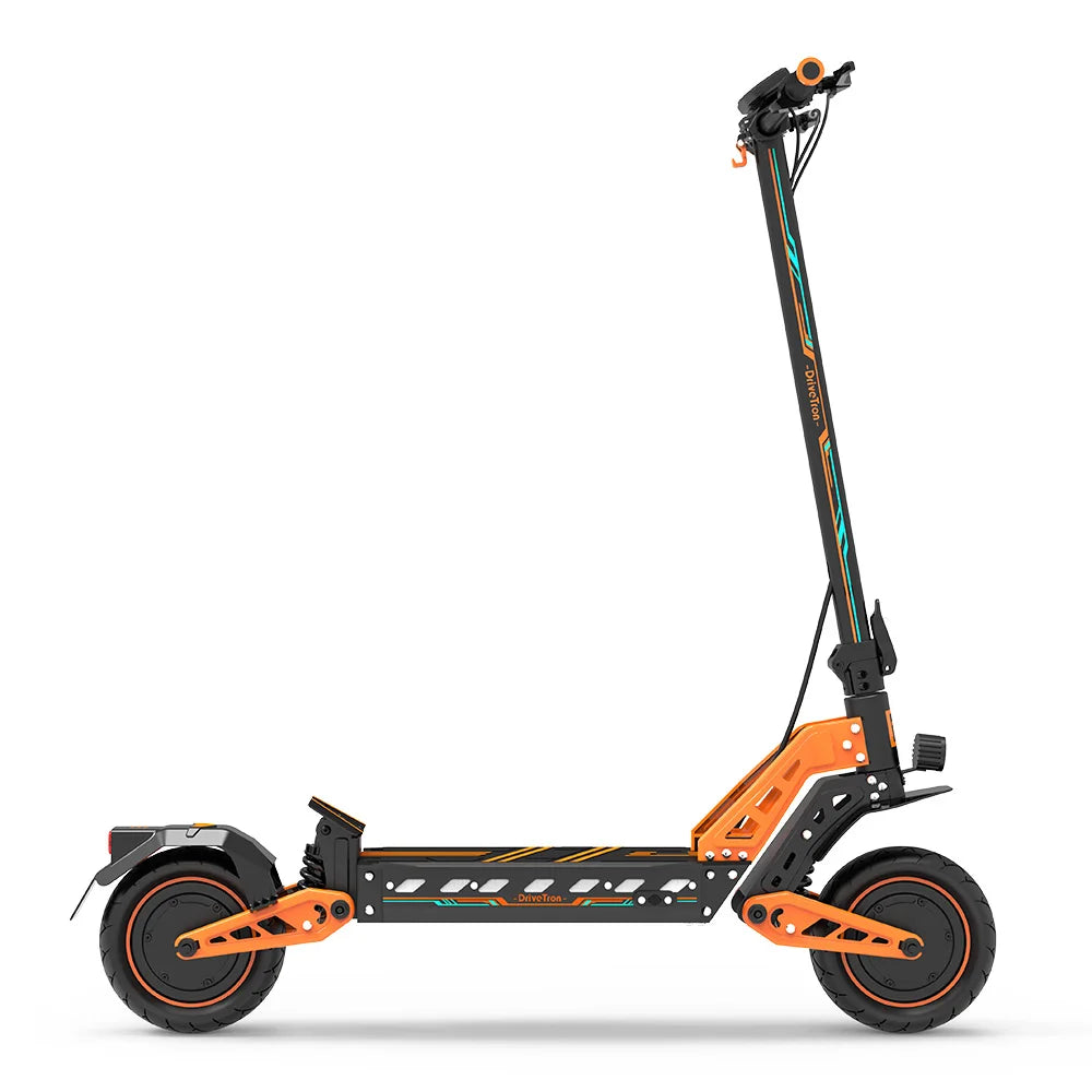 DriveTron DT10 Dual Electric E-Scooter 1400*2W Peak Power 48V20.8AH Battery 10‘’ City Tire Adult Electric Scooter.