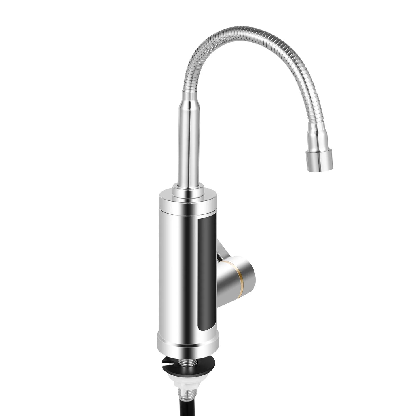 3000W Instant Electric LCD Faucet Instant Tap 360° Fast Heater Heating Hot/Cold Water Supply for Bathroom Kitchen