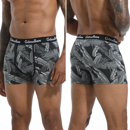 6 teile/paket Schwarz Boxer Shorts Männer Unterwäsche Weiche Atmungsaktive Männliche Unterhose für Männer Homme Boxershorts Slips 2024 Höschen