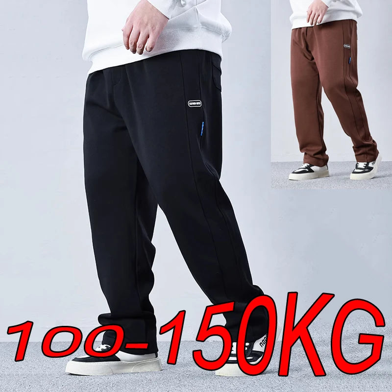 Plus Size 8XL 9XL 10XL Autumn Sweatpants Men High Waist Gym Hiking Joggers Trouser Big Size Running Sports Men Pants.