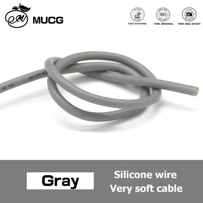 11Colors Heat-resistant Silicone wire Ultra soft Electrical wires Electronic componen cable DC led 18awg 20awg 22awg 24awg 26awg.