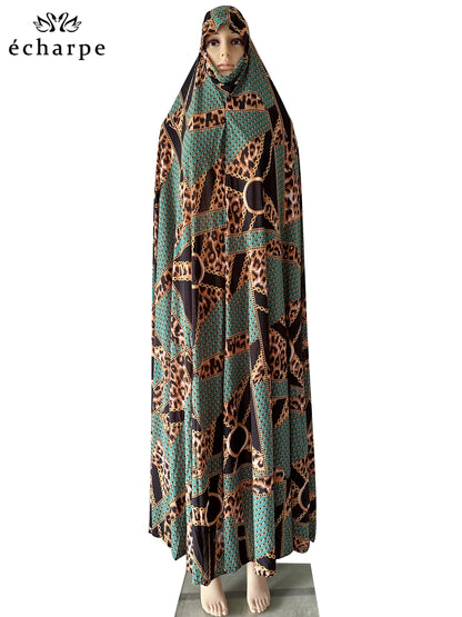 6XL Ramadan Muslim Pullover Sleeveless Dress Women Prayer Garment Arab Jibab Dubai Abaya Islamic Femmel Khimar Worship Robe