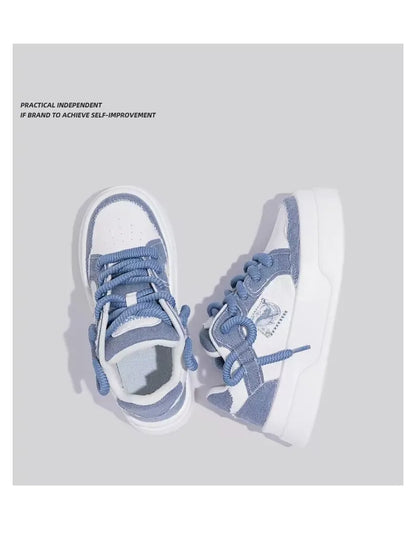 Autumn New Thick Soled Pink Women's Shoes, Wide Toe Versatile Casual Shoes, Round Toe Height Increasing Fashionable Board Shoes.